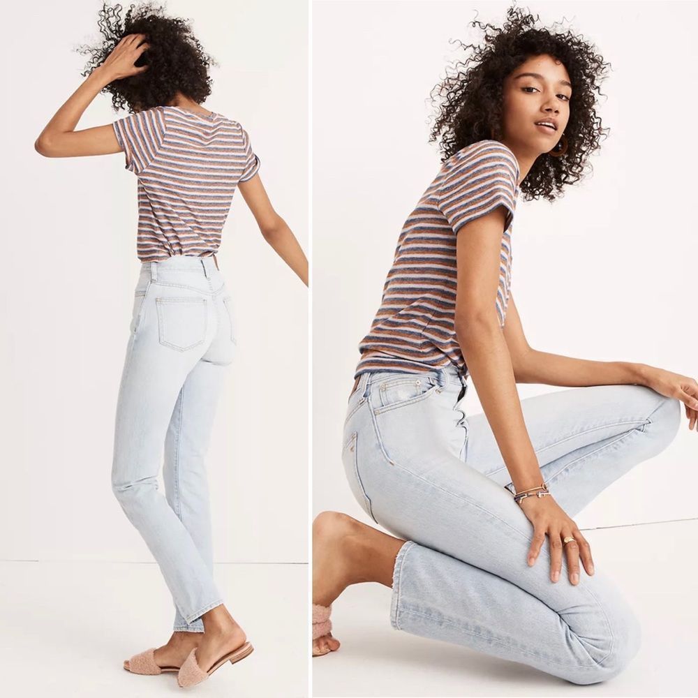 Madewell Jeans Perfect Vintage Jean Fitzgerald Wash Size 35